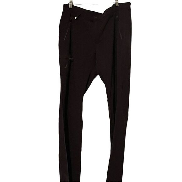 Salomon Other - Salomon Mens Black For Advanced Skin Dry Warm Softshell Ski Pants Size 40